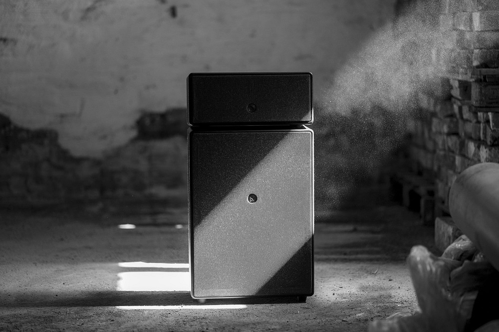 Audio Pro Drumfire II wifi-høyttaler med Google Cast & AirPlay 2, svart