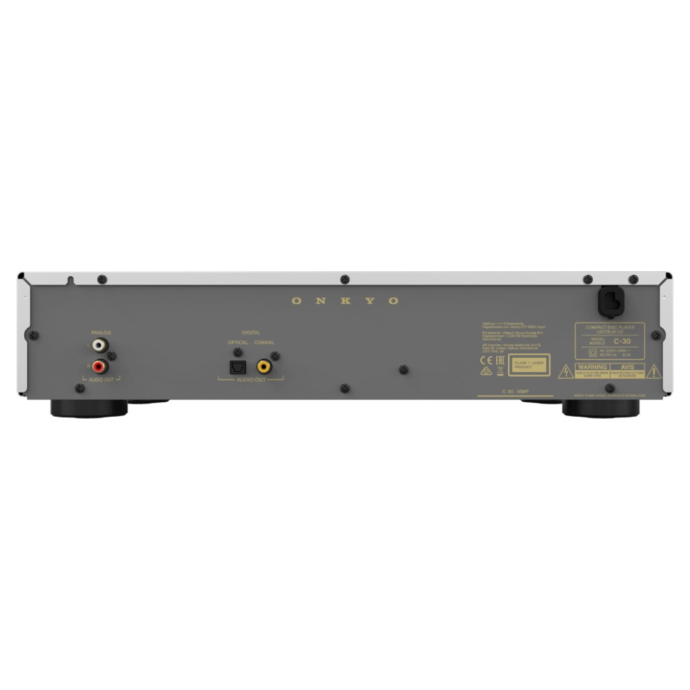 Onkyo C-30 CD-spiller, sølv