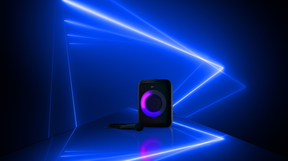 Klipsch Gig XL, bærbar festhøyttaler med mikrofon og Bluetooth