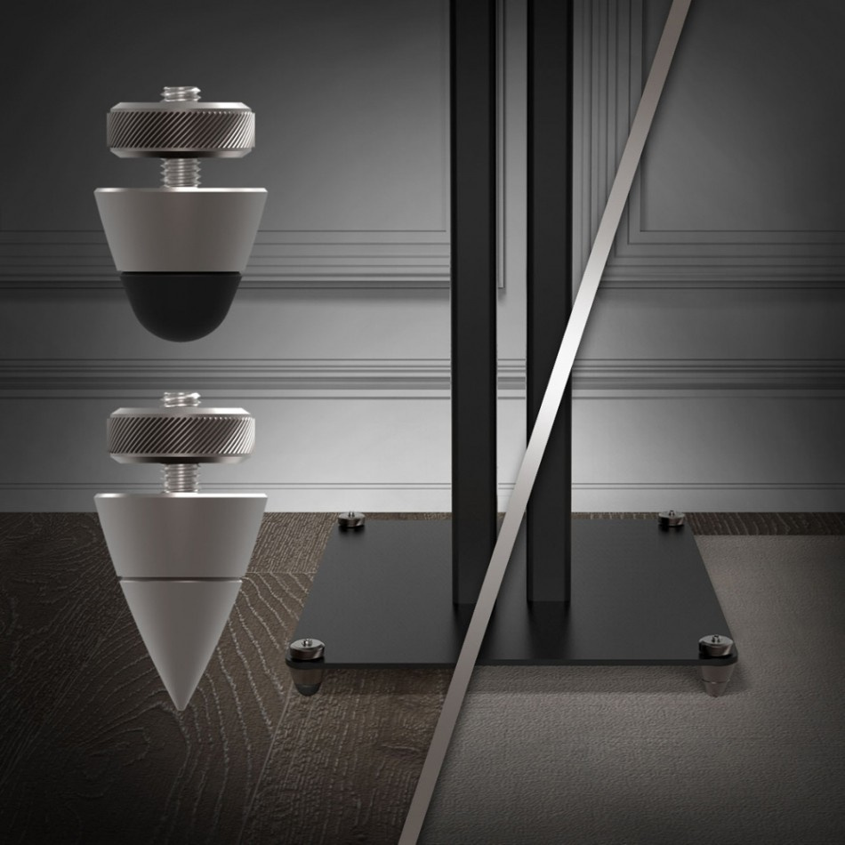 Klipsch KS-28 høyttalerstativ med spikes 71 cm, par