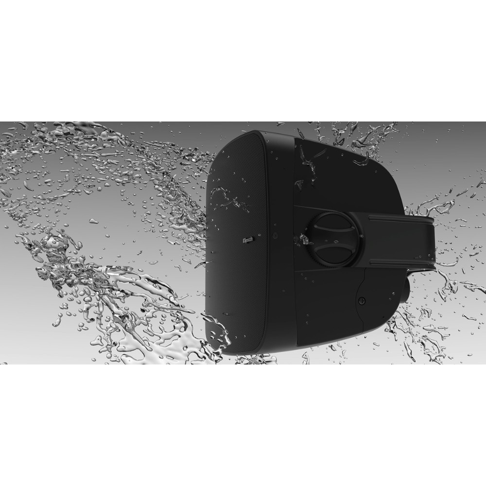 Klipsch PSM-650-T, værbestandig installasjonshøyttaler, svart, stk.