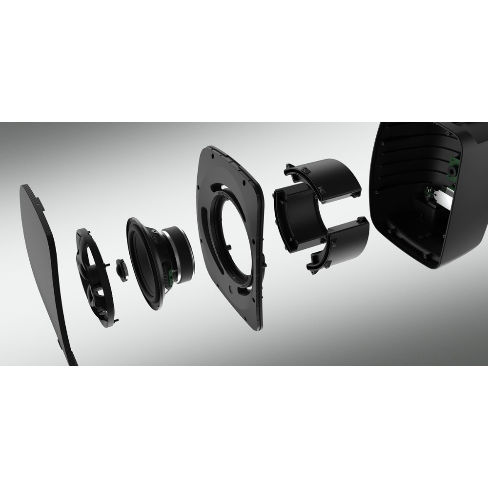 Klipsch PSM-650-T, værbestandig installasjonshøyttaler, svart, stk.