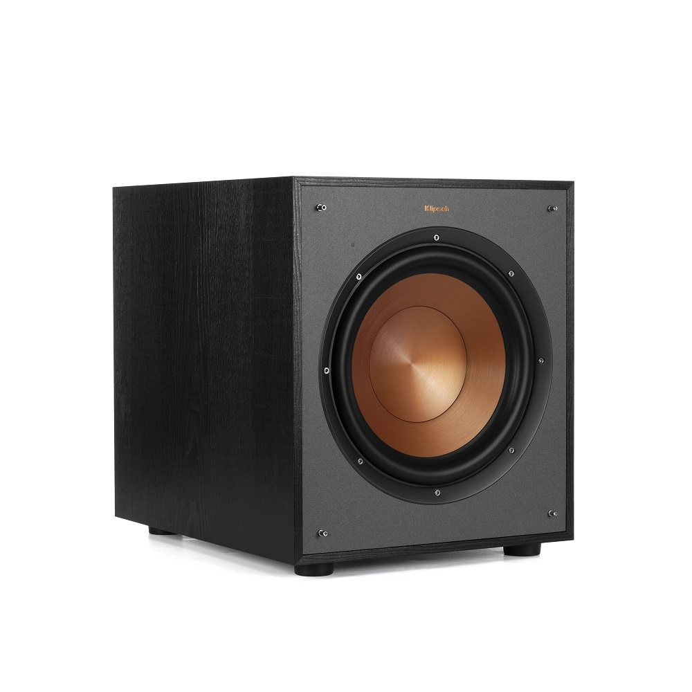 Klipsch R-100SW aktiv subwoofer, svart