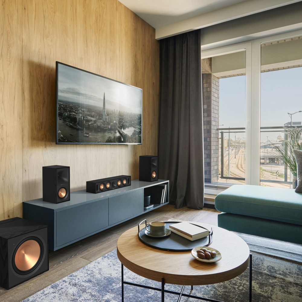 Klipsch R-30C centerhögtalare, svart