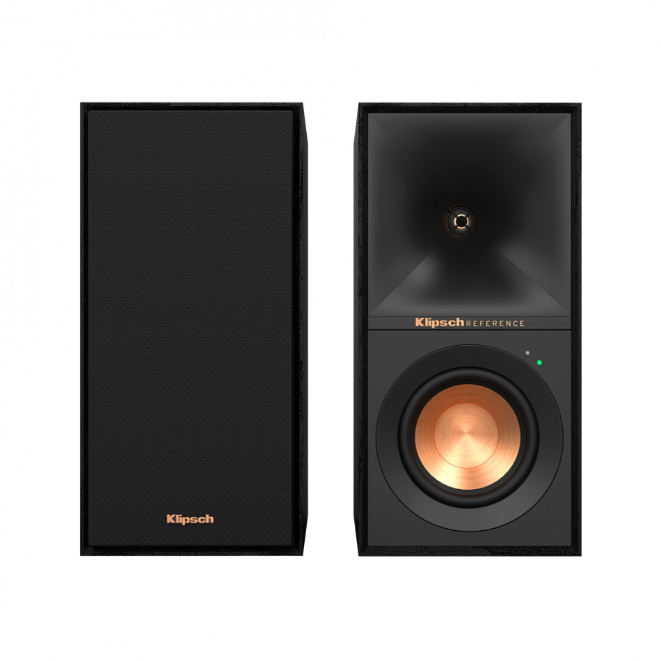 Klipsch R-40PM aktiv högtalare med Bluetooth, svart par