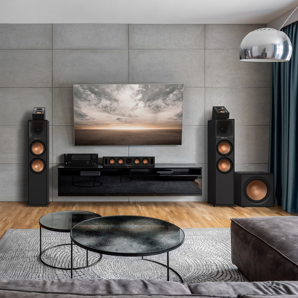 Klipsch R-40SA Dolby Atmos-högtalare, svart