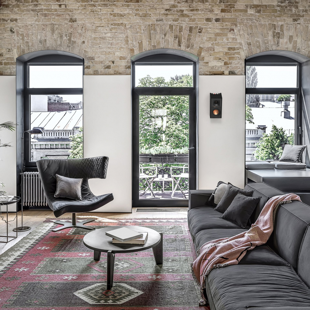 Klipsch R-40SA Dolby Atmos-högtalare, svart