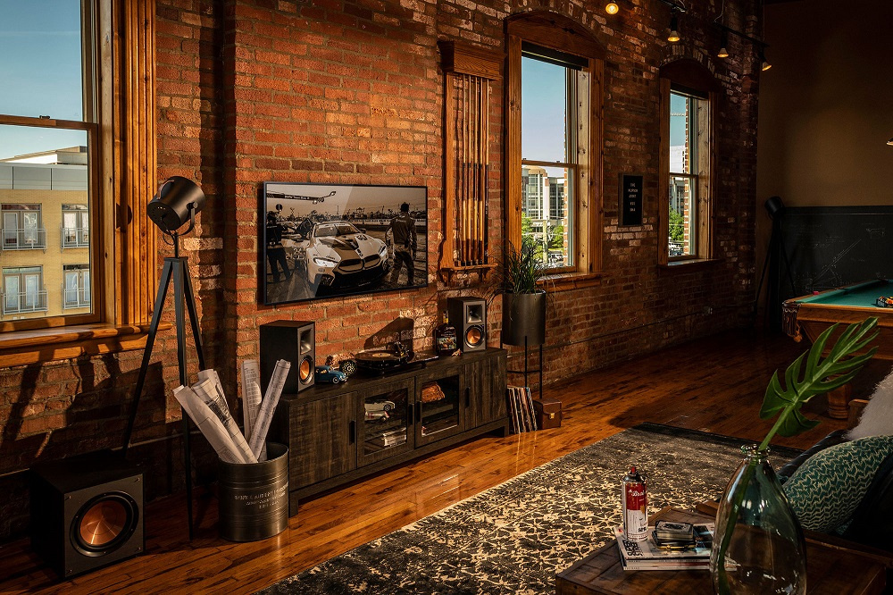 Klipsch R-51PM aktive høyttalere med Bluetooth, svart par