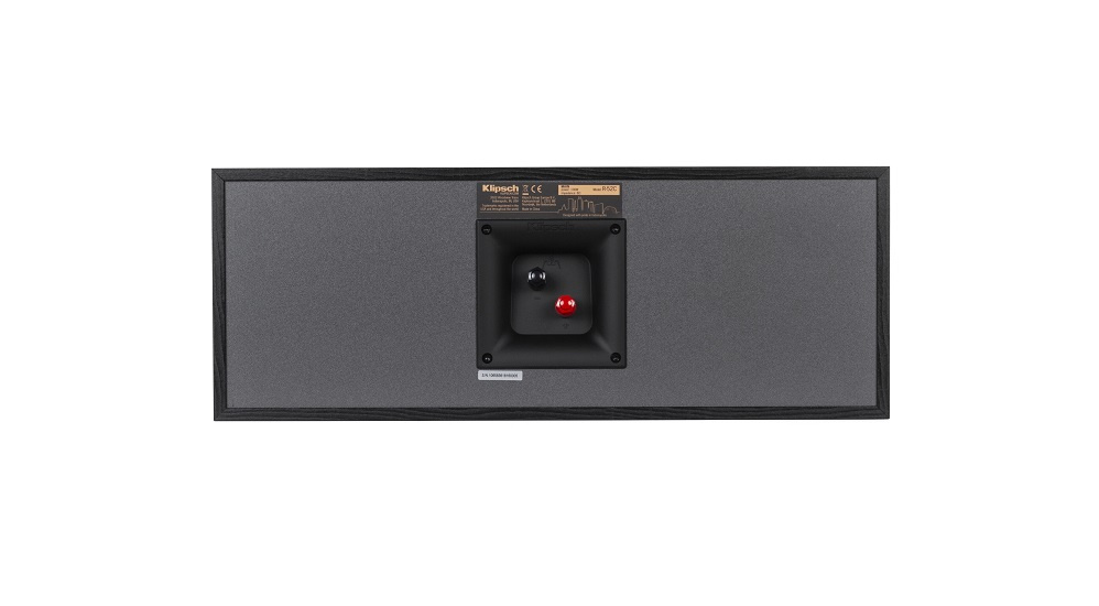 Klipsch R-52C senterhøyttaler, svart