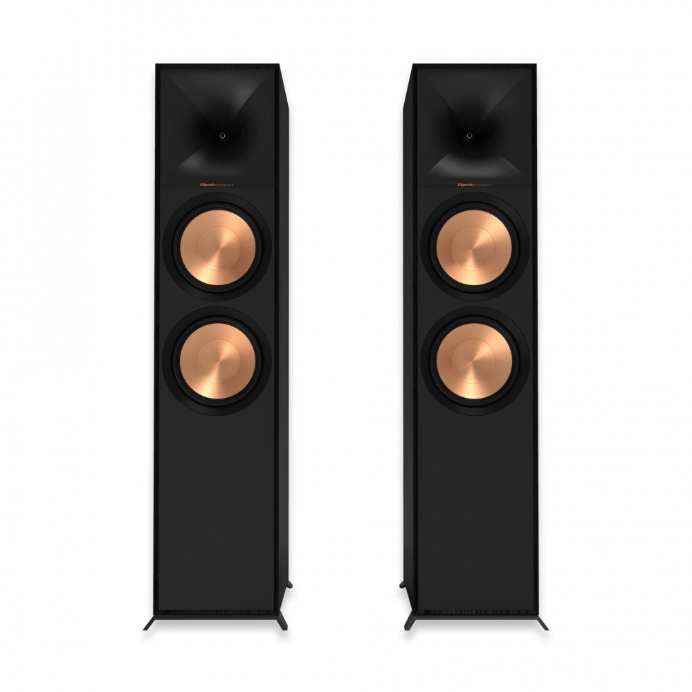 Klipsch R-800F golvhögtalare, svart par