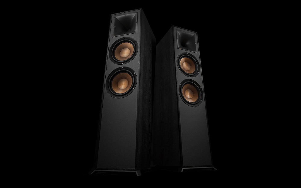 Klipsch R-820F gulvhøyttaler, svart par