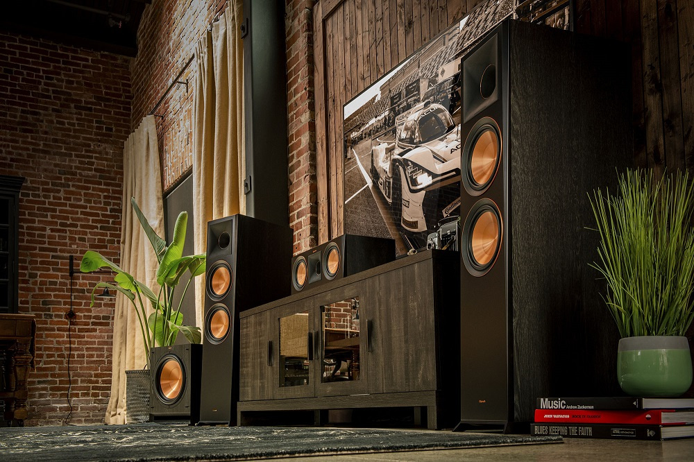 Klipsch RP-8000F gulvhøyttalere, svart