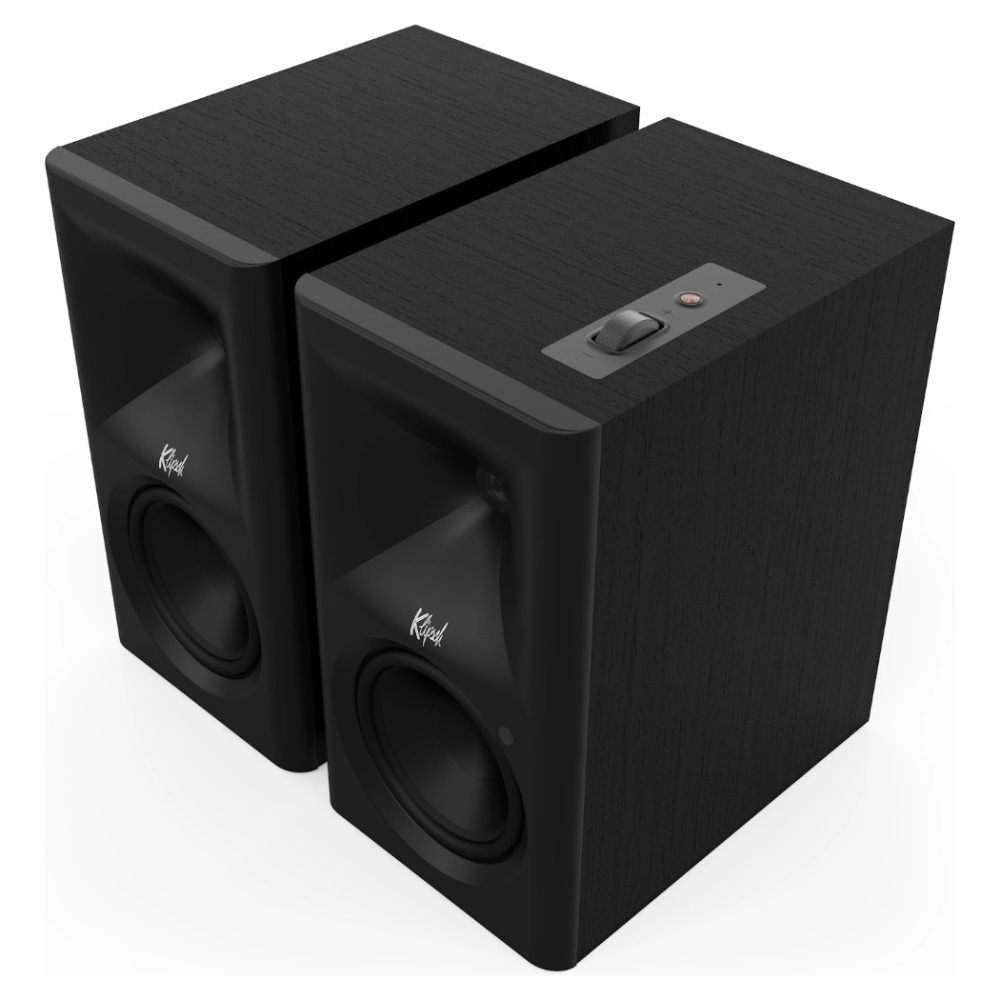 Klipsch The Fives II aktive streaminghøyttalere med HDMI & Dolby Atmos, svart par