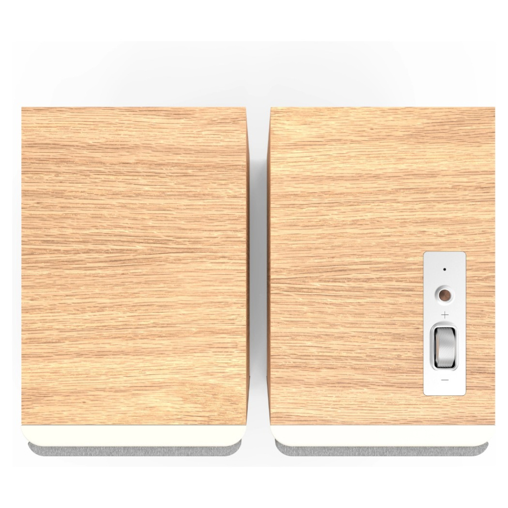 Klipsch The Fives II aktive streaminghøyttalere med HDMI og Dolby Atmos, par i eik