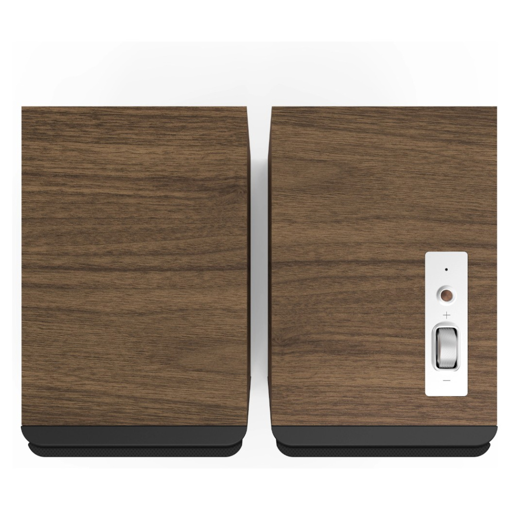Klipsch The Fives II aktive strømmehøyttalere med HDMI og Dolby Atmos, valnøttparet