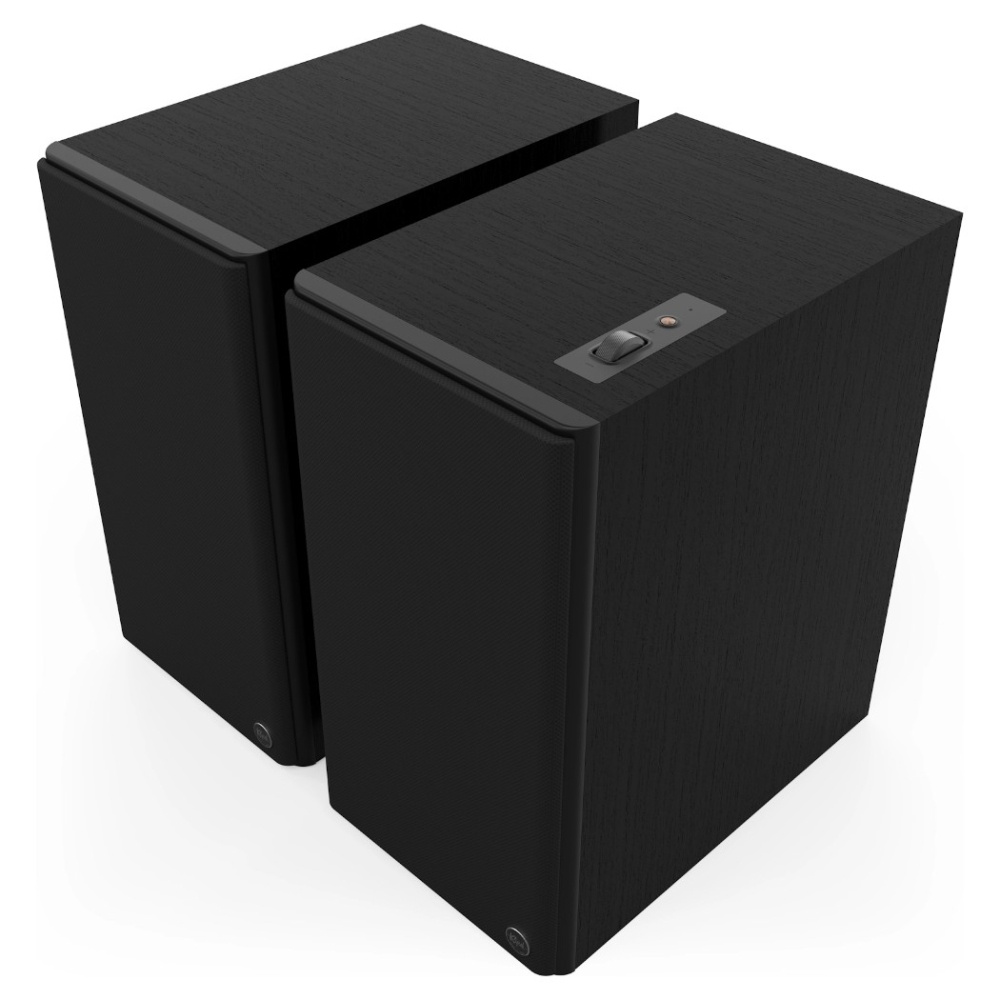 Klipsch The Nines II aktive strømmehøyttalere med HDMI og Dolby Atmos, svart par