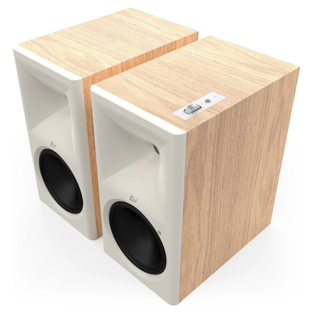 Klipsch The Nines II aktive streaminghøyttalere med HDMI & Dolby Atmos, par i eik