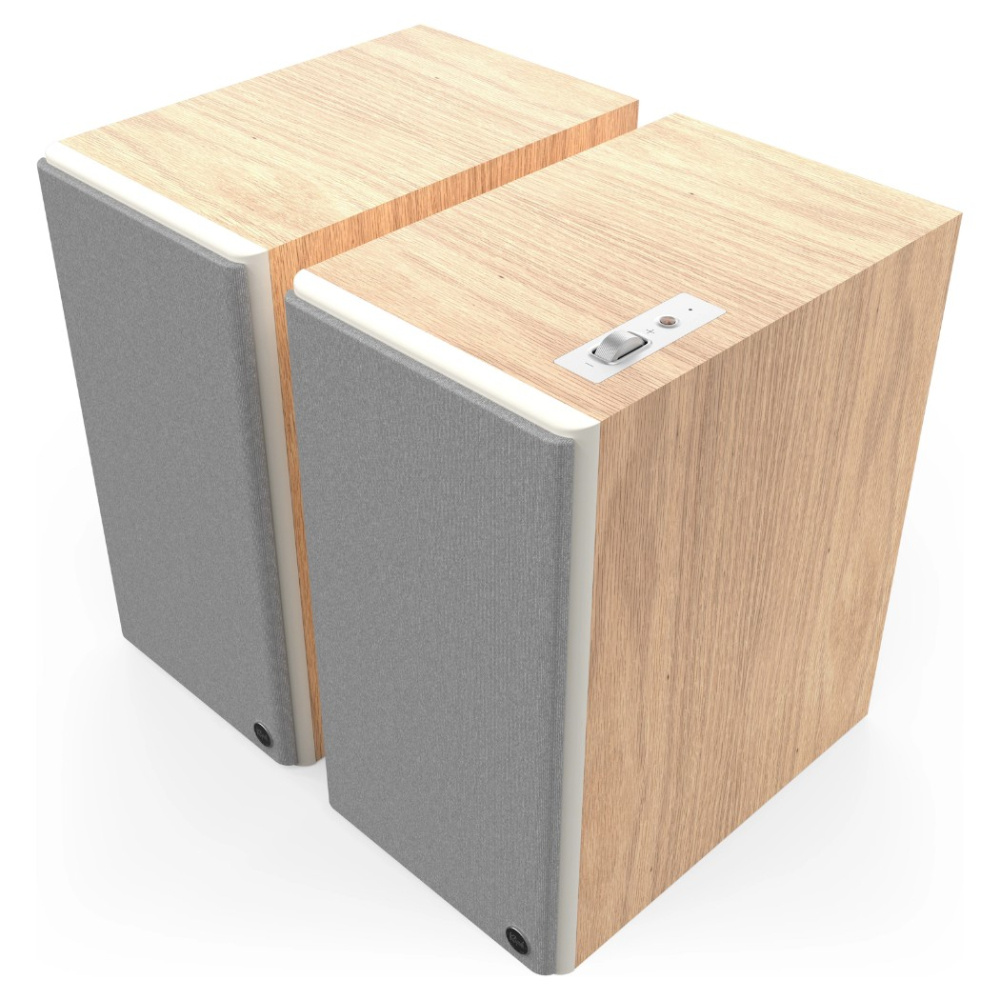 Klipsch The Nines II aktive streaminghøyttalere med HDMI & Dolby Atmos, par i eik