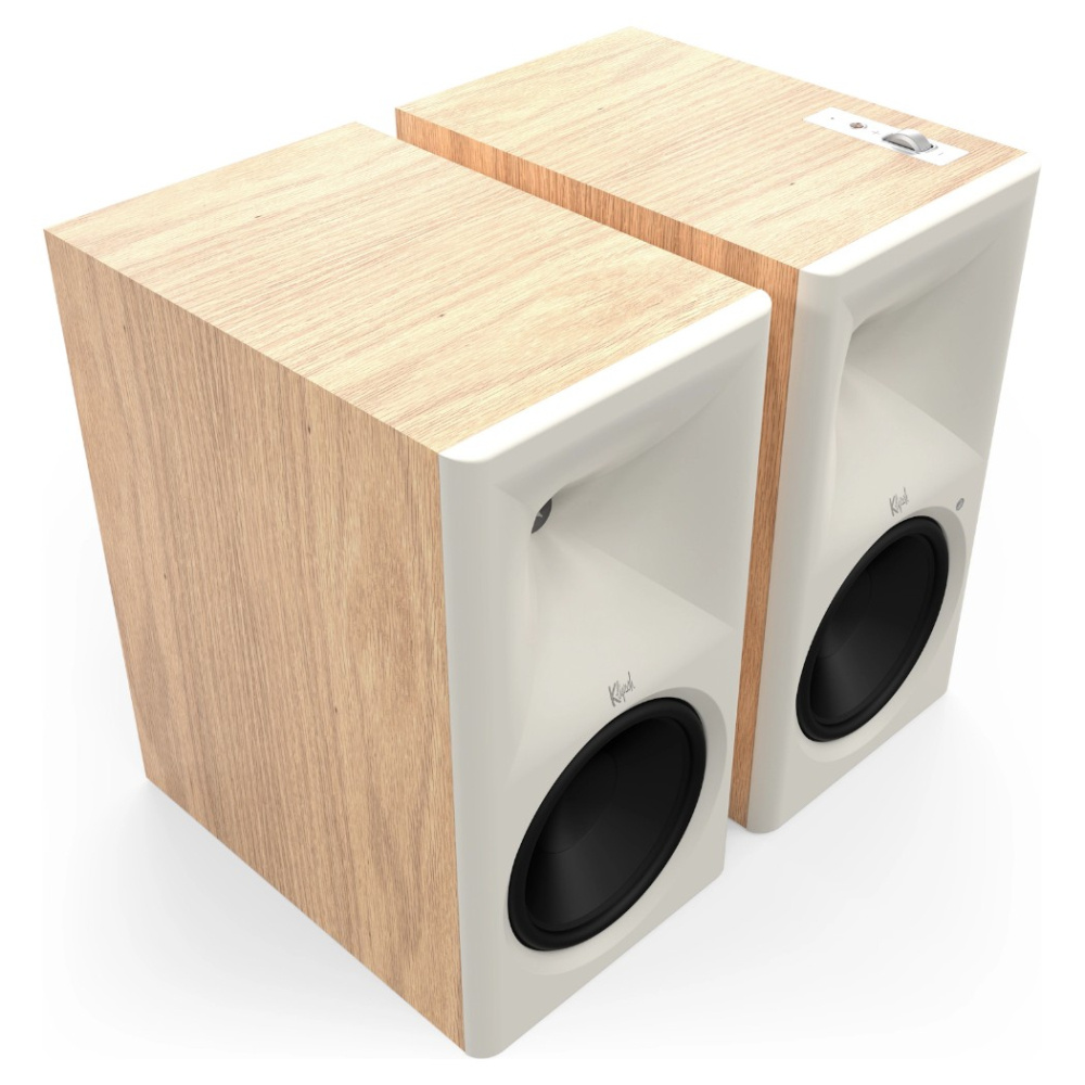 Klipsch The Nines II aktive streaminghøyttalere med HDMI & Dolby Atmos, par i eik