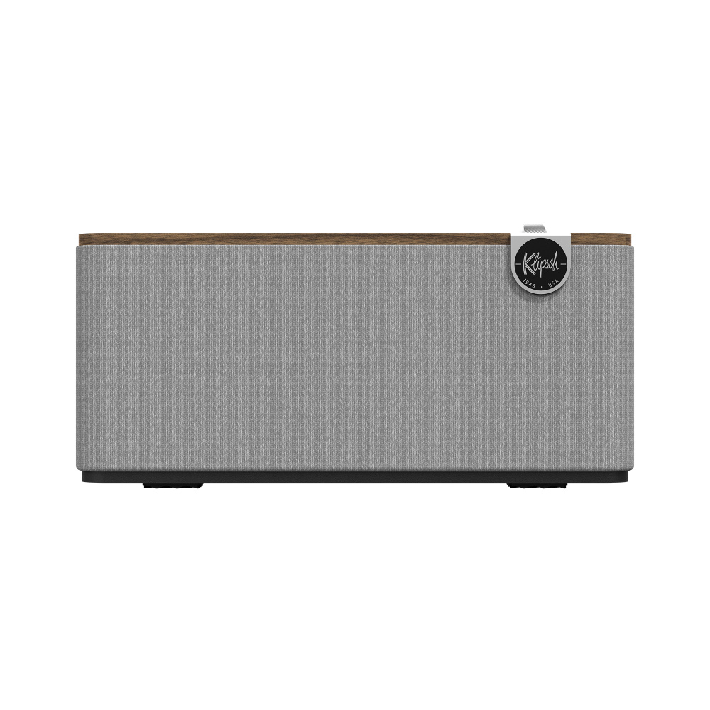 Klipsch The One Plus Bluetooth-høyttaler, valnøtt