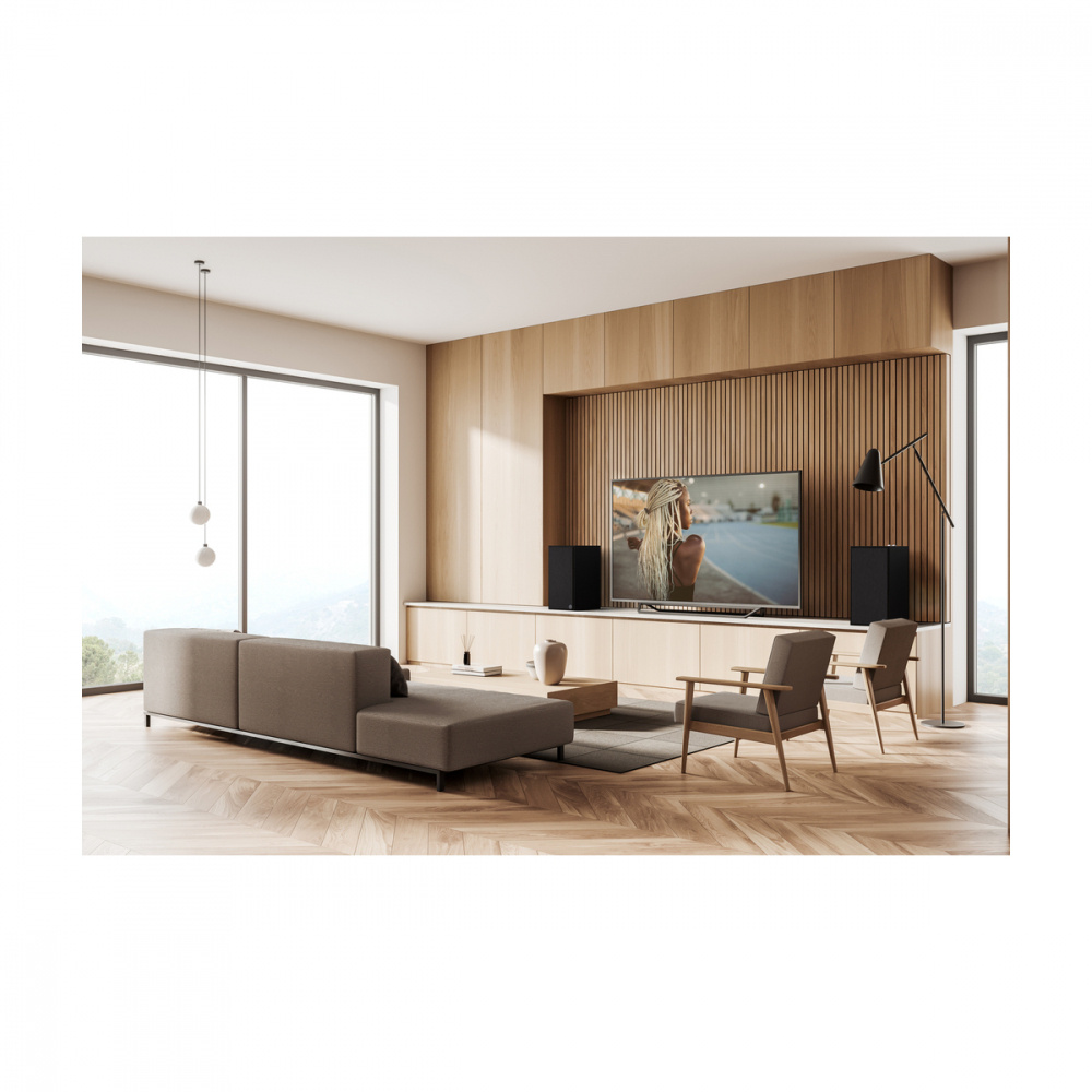 Klipsch The Sevens, aktiv stativhøjttaler, svart