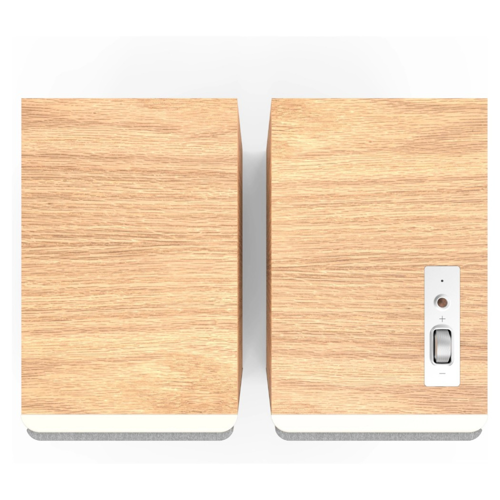 Klipsch The Sevens II aktive strømmehøyttalere med HDMI og Dolby Atmos, eikepar
