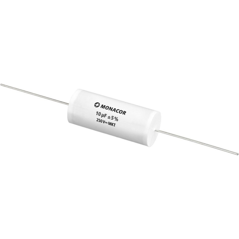 Monacor MKTA-100 MKT-foliekondensator, 10 µF, 250 V
