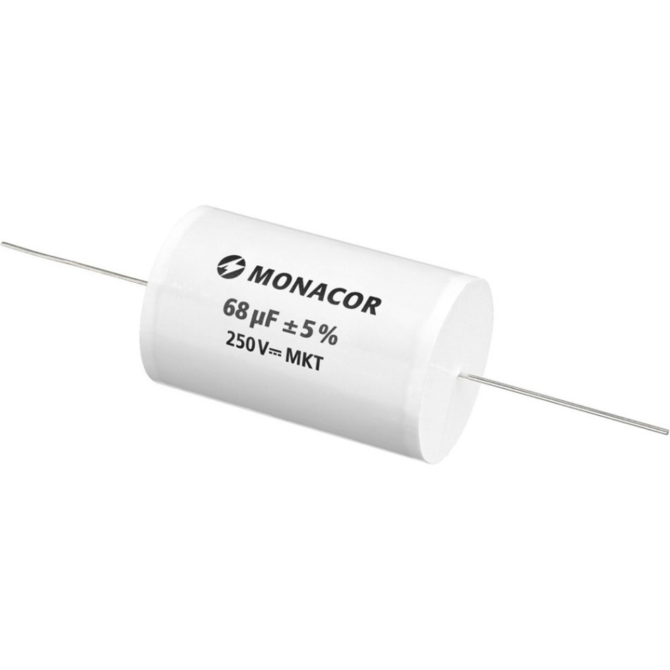 Monacor MKTA-680 MKT-foliekondensator, 68 µF, 250 V