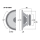Monacor SP-8/150PA, 8-tommers PA-midbass/mellomtone, 8 ohm Monacor SP-8/150PA, 8-tommers PA-midbass/mellomtone, 8 ohm