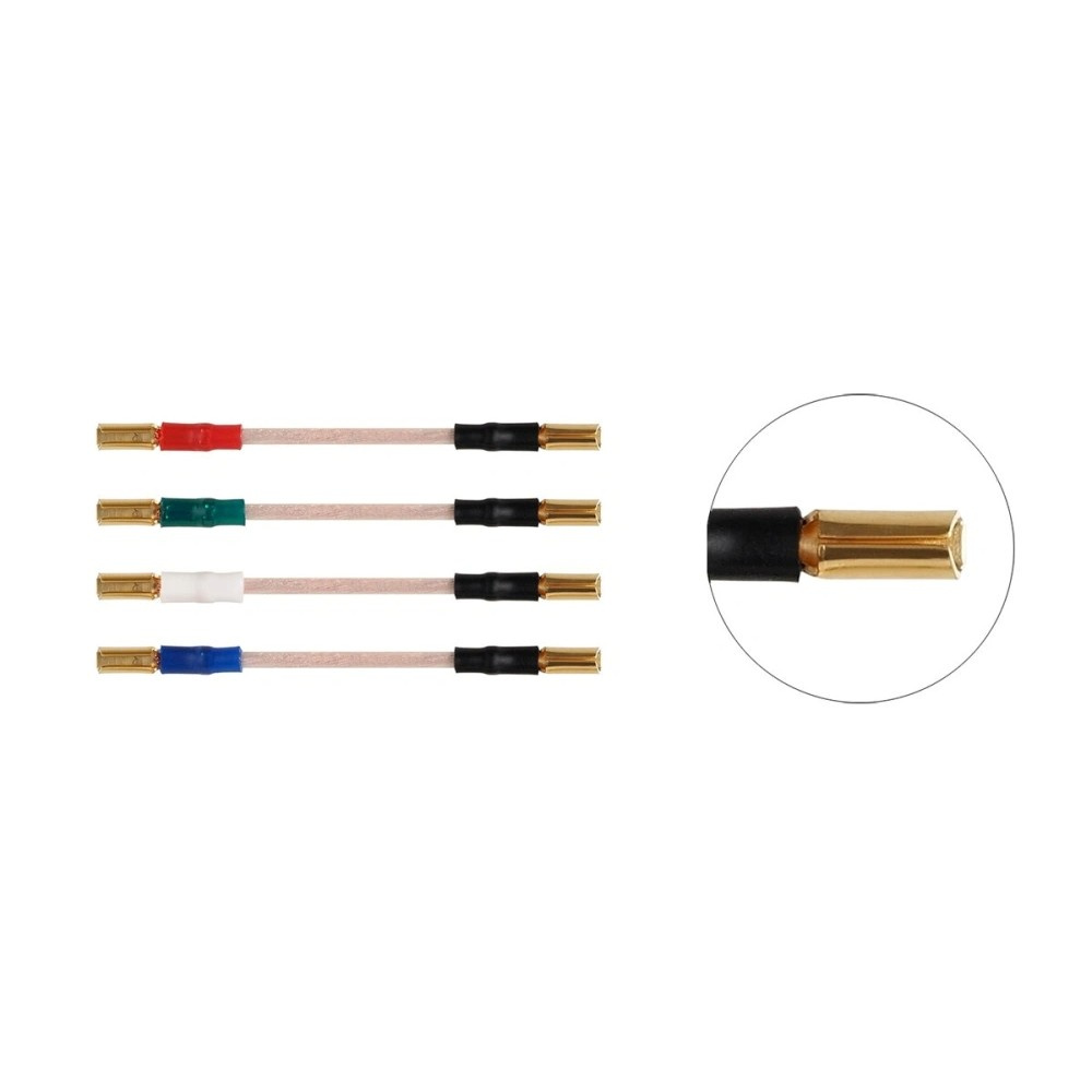 Audio Technica AT6108 ledninger for pickup og headshell, 4-pakning
