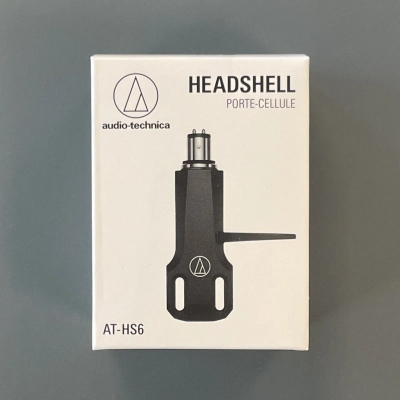 Audio Technica AT-HS6 pickuphus, svart