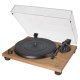 Audio-Technica AT-LPW40WN platespiller med AT-VM95E-pickup, valnøtt Audio-Technica AT-LPW40WN platespiller med AT-VM95E-pickup, valnøtt