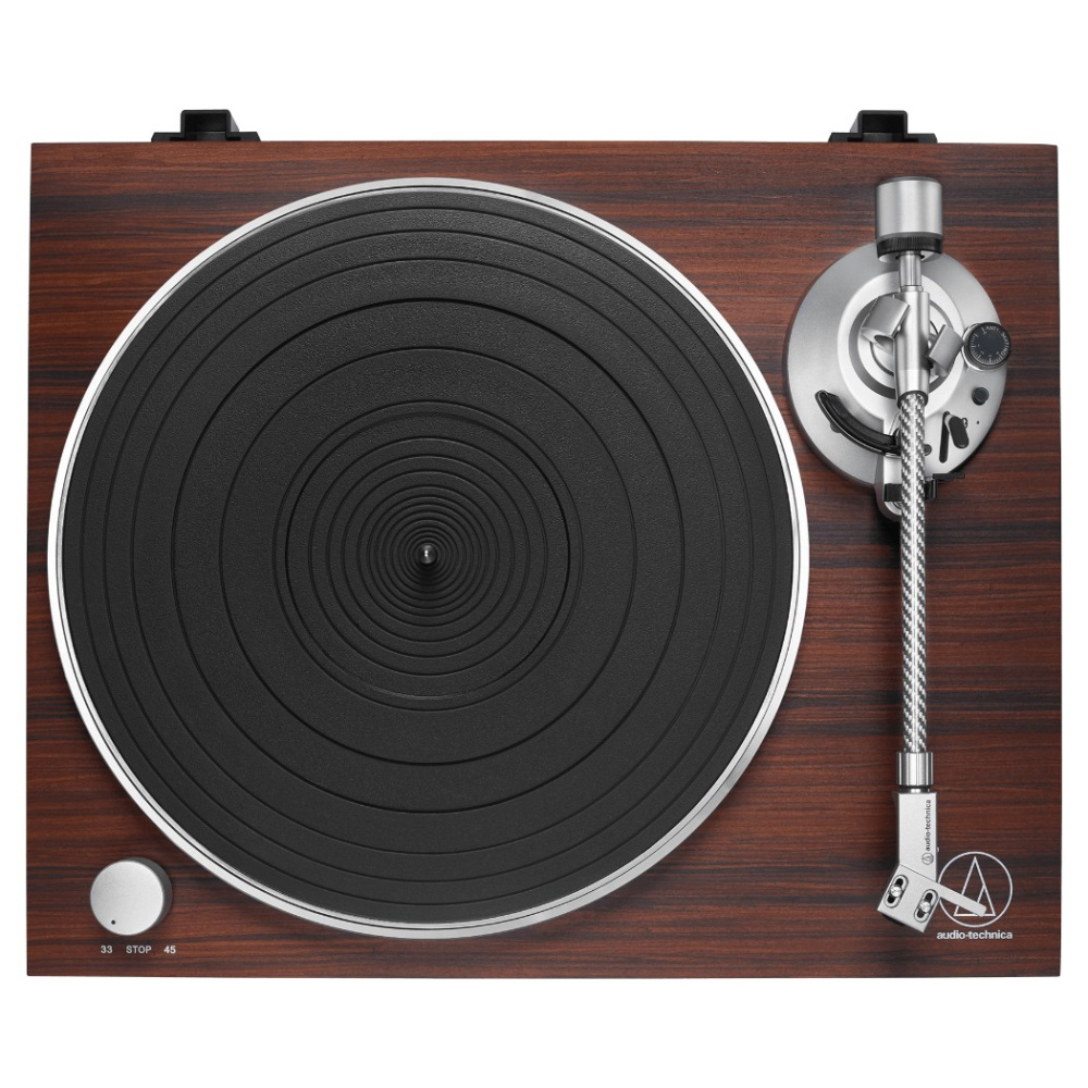 Audio-Technica AT-LPW50BT-RW platespiller med Bluetooth, valnøtt