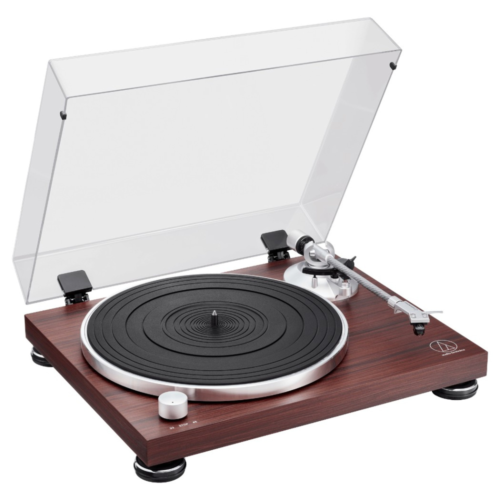 Audio-Technica AT-LPW50BT-RW platespiller med Bluetooth, valnøtt