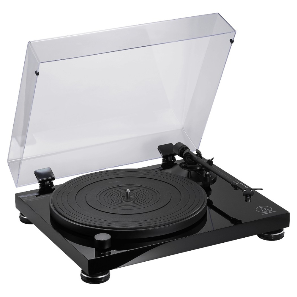 Audio-Technica AT-LPW50PB platespiller med AT-VM95E-pickup, svart