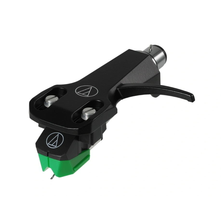 Audio Technica AT-VM95E/H pickup med headshell, elliptisk stift