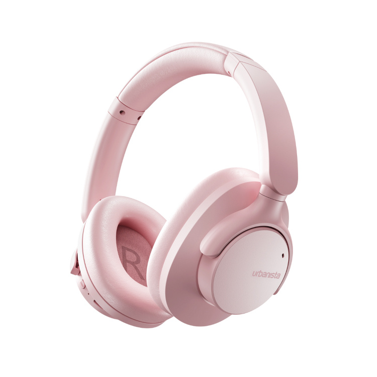 Urbanista Valencia trådløse over-ear med støydemping, Powder Pink