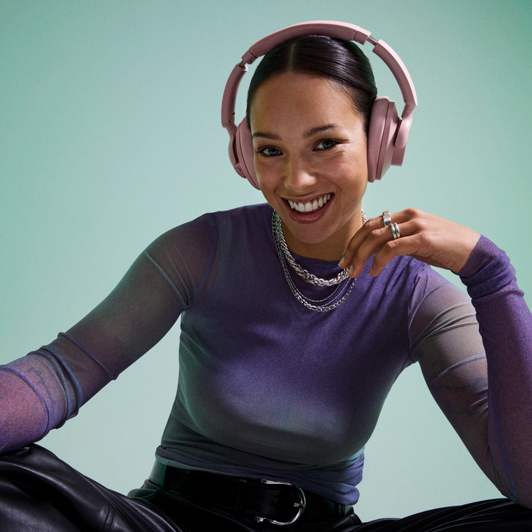 Urbanista Valencia trådløse over-ear med støydemping, Powder Pink