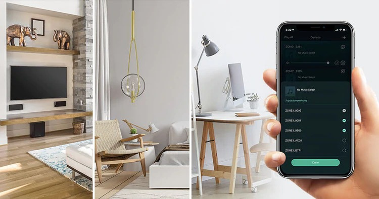 Elipson VM Multiroom, streamingadapter med Tidal Connect & AirPlay 2