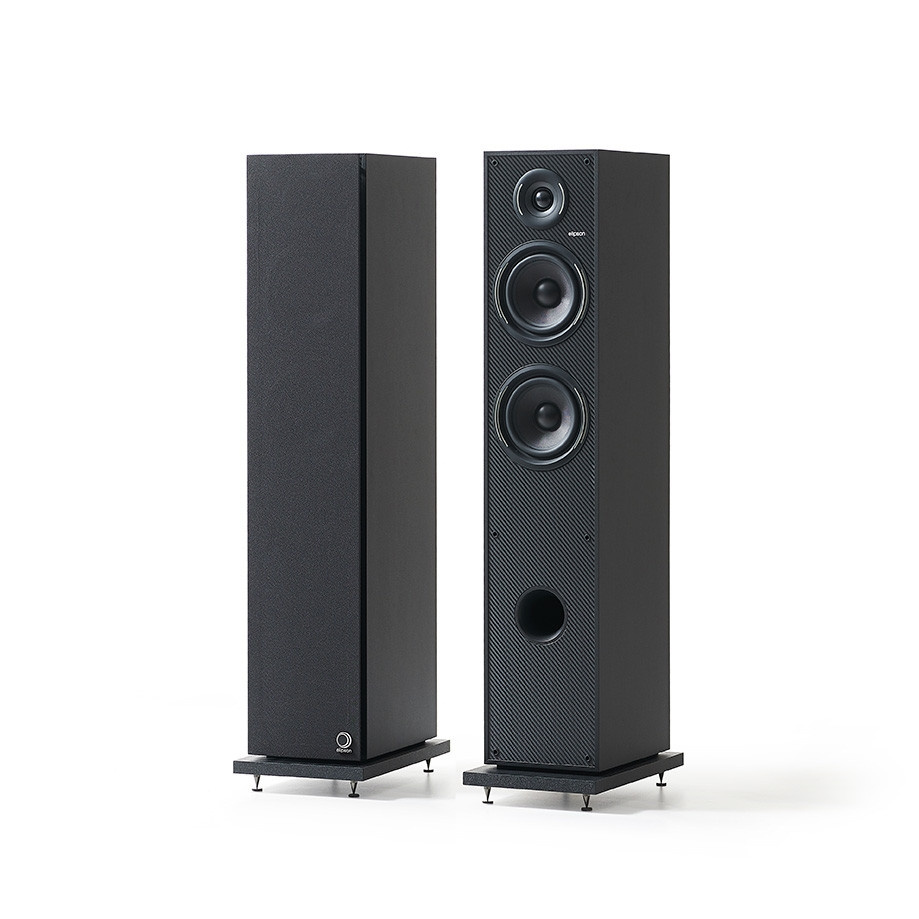 Elipson Horus 11F gulvhøyttaler Black/Carbon, par