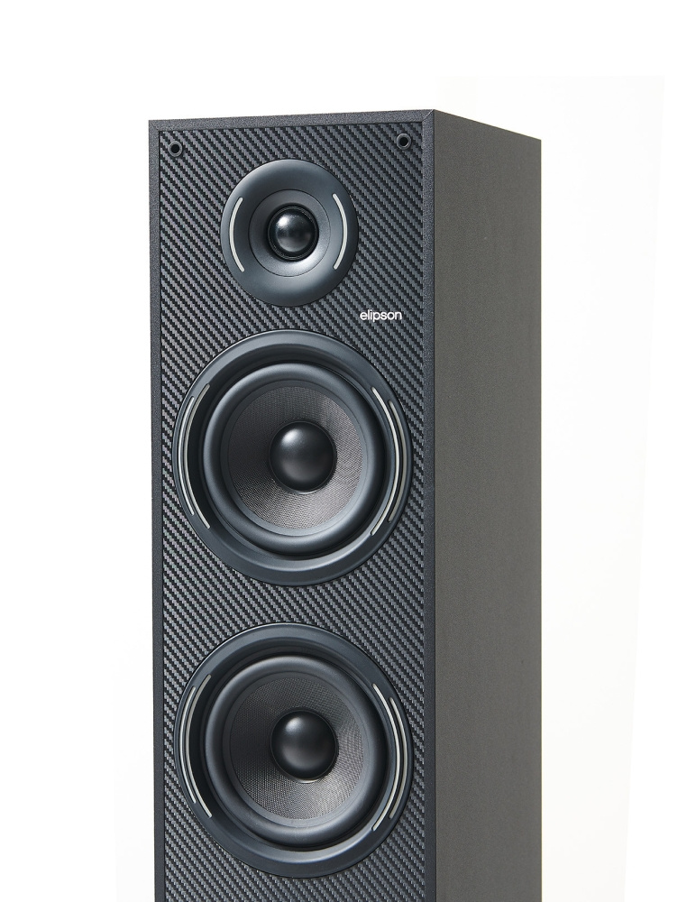 Elipson Horus 11F gulvhøyttaler Black/Carbon, par