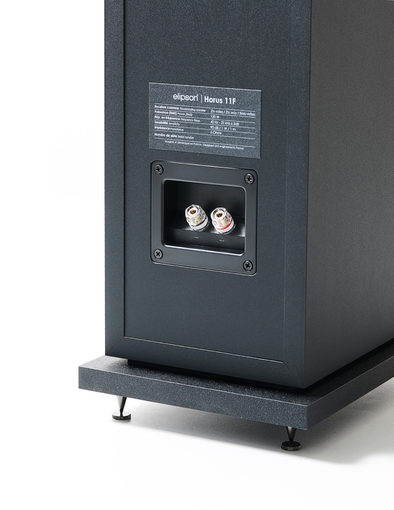 Elipson Horus 11F gulvhøyttaler Black/Carbon, par