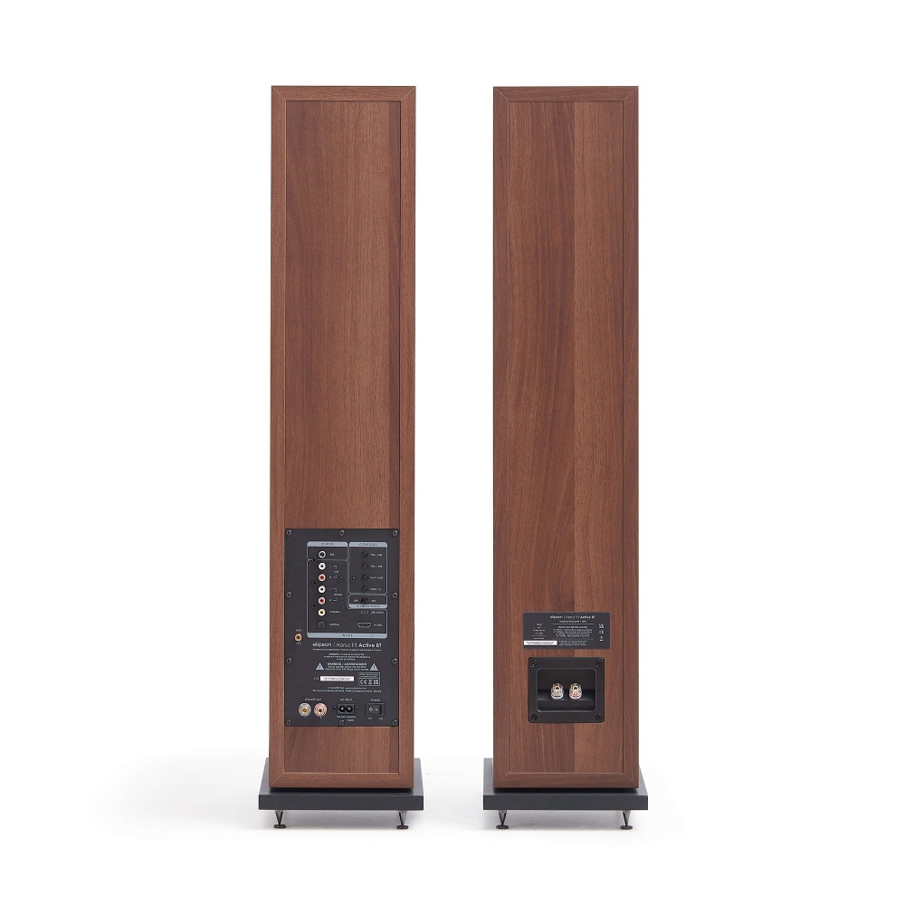 Elipson Horus 11F BT HDMI Valnøtt/Mørkegrå, par