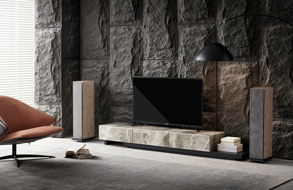 Elipson Horus 11F gulvhøyttalere Lys Tre/Beige, par