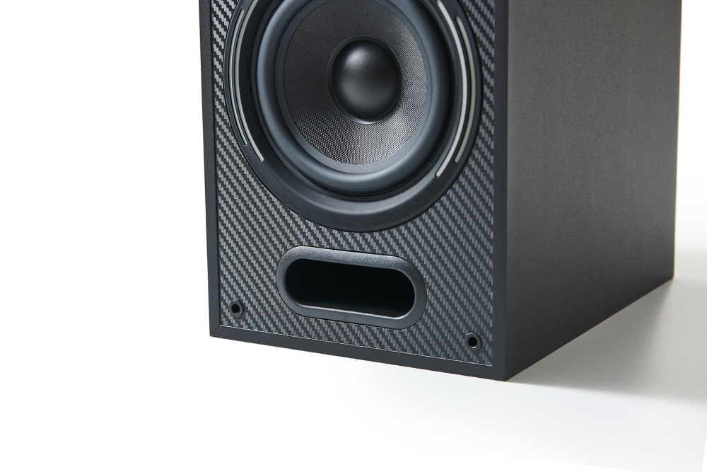 Elipson Horus 6B stativhøyttalere Black/Carbon, par