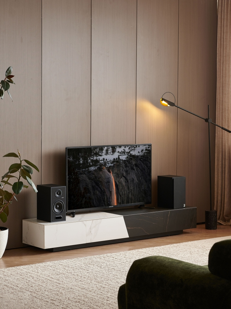 Elipson Horus 6 Active BT Svart/Karbon, par