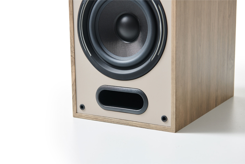 Elipson Horus 6B stativhøyttalere Lys Tre/Beige, par