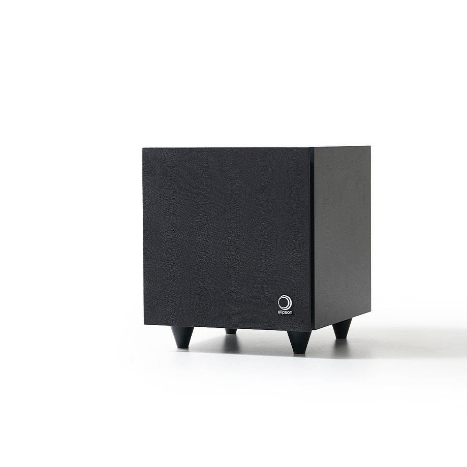 Elipson Horus 8S Svart/Karbon, aktiv subwoofer