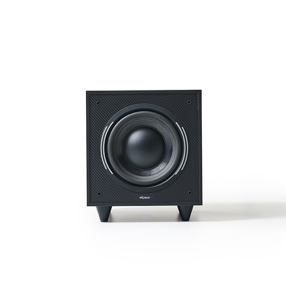 Elipson Horus 8S Svart/Karbon, aktiv subwoofer