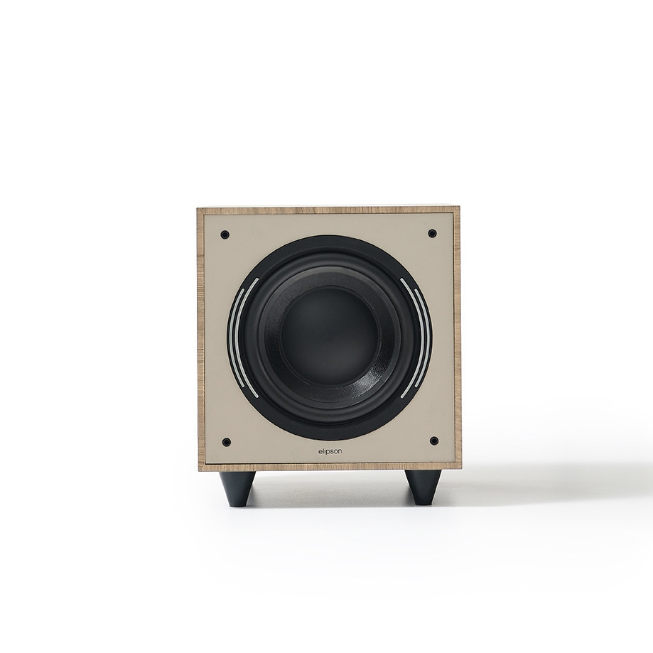 Elipson Horus 8S Lys Tre/Beige, aktiv subwoofer